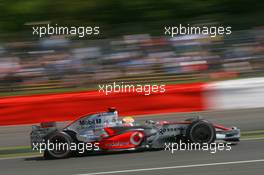 04.07.2008 Silverstone, England,  Lewis Hamilton (GBR), McLaren Mercedes, MP4-23 - Formula 1 World Championship, Rd 9, British Grand Prix, Friday Practice