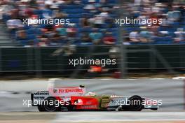 04.07.2008 Silverstone, England,  Giancarlo Fisichella (ITA), Force India F1 Team, VJM-01 - Formula 1 World Championship, Rd 9, British Grand Prix, Friday Practice