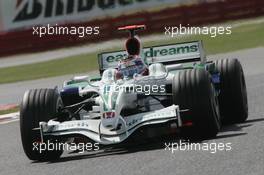 04.07.2008 Silverstone, England,  Jenson Button (GBR), Honda Racing F1 Team, RA108 - Formula 1 World Championship, Rd 9, British Grand Prix, Friday Practice