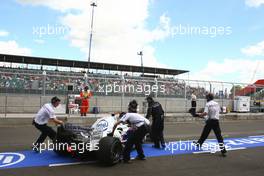 04.07.2008 Silverstone, England,  Nick Heidfeld (GER), BMW Sauber F1 Team, F1.08 - Formula 1 World Championship, Rd 9, British Grand Prix, Friday Practice