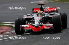 04.07.2008 Silverstone, England,  Lewis Hamilton (GBR), McLaren Mercedes  - Formula 1 World Championship, Rd 9, British Grand Prix, Friday Practice