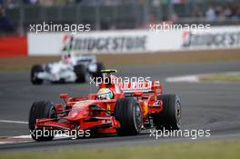 04.07.2008 Silverstone, England,  Felipe Massa (BRA), Scuderia Ferrari, F2008 - Formula 1 World Championship, Rd 9, British Grand Prix, Friday Practice
