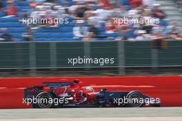 04.07.2008 Silverstone, England,  Sebastian Bourdais (FRA), Scuderia Toro Rosso, STR03 - Formula 1 World Championship, Rd 9, British Grand Prix, Friday Practice