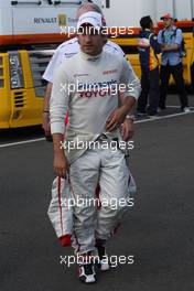 04.07.2008 Silverstone, England,  Timo Glock (GER), Toyota F1 Team - Formula 1 World Championship, Rd 9, British Grand Prix, Friday