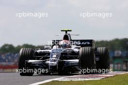 04.07.2008 Silverstone, England,  Kazuki Nakajima (JPN), Williams F1 Team  - Formula 1 World Championship, Rd 9, British Grand Prix, Friday Practice