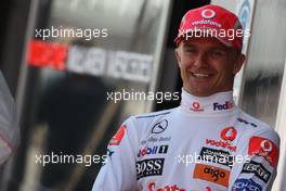 04.07.2008 Silverstone, England,  Heikki Kovalainen (FIN), McLaren Mercedes - Formula 1 World Championship, Rd 9, British Grand Prix, Friday Practice