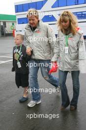 06.07.2008 Silverstone, England,  Gordan Ramsey (TV Chef) - Formula 1 World Championship, Rd 9, British Grand Prix, Sunday Pre-Race Grid