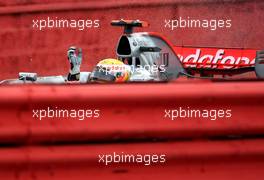 06.07.2008 Silverstone, England,  Winner, 1st,  Lewis Hamilton (GBR), McLaren Mercedes, MP4-23 - Formula 1 World Championship, Rd 9, British Grand Prix, Sunday Podium