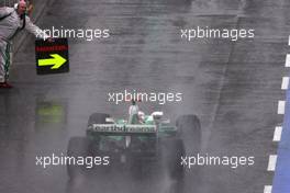 06.07.2008 Silverstone, England,  Jenson Button (GBR), Honda Racing F1 Team  - Formula 1 World Championship, Rd 9, British Grand Prix, Sunday Race