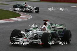 06.07.2008 Silverstone, England,  Jenson Button (GBR), Honda Racing F1 Team, RA108 - Formula 1 World Championship, Rd 9, British Grand Prix, Sunday Race