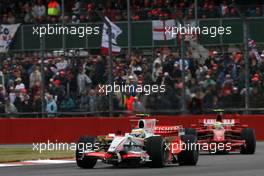 06.07.2008 Silverstone, England,  Giancarlo Fisichella (ITA), Force India F1 Team  - Formula 1 World Championship, Rd 9, British Grand Prix, Sunday Race