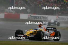 06.07.2008 Silverstone, England,  Fernando Alonso (ESP), Renault F1 Team, R28 - Formula 1 World Championship, Rd 9, British Grand Prix, Sunday Race