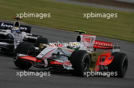 06.07.2008 Silverstone, England,  Giancarlo Fisichella (ITA), Force India F1 Team, VJM-01 - Formula 1 World Championship, Rd 9, British Grand Prix, Sunday Race