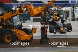 06.07.2008 Silverstone, England,  David Coulthard (GBR), Red Bull Racing, RB4 - Formula 1 World Championship, Rd 9, British Grand Prix, Sunday Race