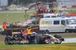 06.07.2008 Silverstone, England,  Mark Webber (AUS), Red Bull Racing, RB4 - Formula 1 World Championship, Rd 9, British Grand Prix, Sunday Race