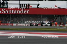 06.07.2008 Silverstone, England,  Robert Kubica (POL), BMW Sauber F1 Team - Formula 1 World Championship, Rd 9, British Grand Prix, Sunday Race