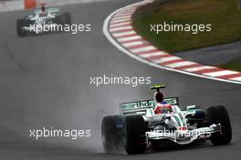 06.07.2008 Silverstone, England,  Rubens Barrichello (BRA), Honda Racing F1 Team, RA108 - Formula 1 World Championship, Rd 9, British Grand Prix, Sunday Race