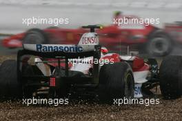 06.07.2008 Silverstone, England,  Timo Glock (GER), Toyota F1 Team, TF108 - Formula 1 World Championship, Rd 9, British Grand Prix, Sunday Race