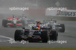 06.07.2008 Silverstone, England,  Sebastian Bourdais (FRA), Scuderia Toro Rosso, STR02 - Formula 1 World Championship, Rd 9, British Grand Prix, Sunday Race