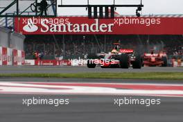 06.07.2008 Silverstone, England,  Lewis Hamilton (GBR), McLaren Mercedes  - Formula 1 World Championship, Rd 9, British Grand Prix, Sunday Race