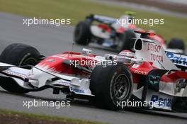 06.07.2008 Silverstone, England,  Jarno Trulli (ITA), Toyota Racing, TF108 - Formula 1 World Championship, Rd 9, British Grand Prix, Sunday Race