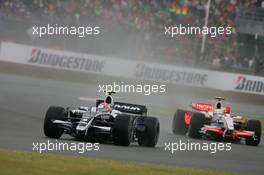 06.07.2008 Silverstone, England,  Kazuki Nakajima (JPN), Williams F1 Team, FW30 - Formula 1 World Championship, Rd 9, British Grand Prix, Sunday Race
