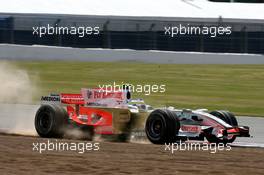 05.07.2008 Silverstone, England,  Giancarlo Fisichella (ITA), Force India F1 Team, VJM-01 - Formula 1 World Championship, Rd 9, British Grand Prix, Saturday Qualifying