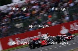 05.07.2008 Silverstone, England,  Lewis Hamilton (GBR), McLaren Mercedes, MP4-23 - Formula 1 World Championship, Rd 9, British Grand Prix, Saturday Qualifying