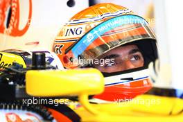 05.07.2008 Silverstone, England,  Nelson Piquet Jr (BRA), Renault F1 Team, R28 - Formula 1 World Championship, Rd 9, British Grand Prix, Saturday Practice
