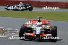 05.07.2008 Silverstone, England,  Giancarlo Fisichella (ITA), Force India F1 Team, VJM-01 - Formula 1 World Championship, Rd 9, British Grand Prix, Saturday Practice