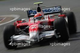 05.07.2008 Silverstone, England,  Timo Glock (GER), Toyota F1 Team, TF108 - Formula 1 World Championship, Rd 9, British Grand Prix, Saturday Practice