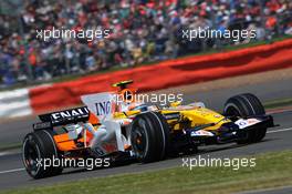 05.07.2008 Silverstone, England,  Nelson Piquet Jr (BRA), Renault F1 Team, R28 - Formula 1 World Championship, Rd 9, British Grand Prix, Saturday Qualifying