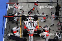 05.07.2008 Silverstone, England,  Heikki Kovalainen (FIN), McLaren Mercedes - Formula 1 World Championship, Rd 9, British Grand Prix, Saturday Qualifying