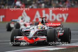 05.07.2008 Silverstone, England,  Lewis Hamilton (GBR), McLaren Mercedes, MP4-23 - Formula 1 World Championship, Rd 9, British Grand Prix, Saturday Practice
