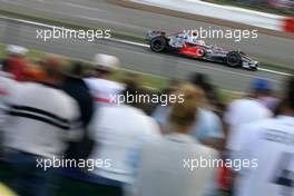 05.07.2008 Silverstone, England,  Lewis Hamilton (GBR), McLaren Mercedes  - Formula 1 World Championship, Rd 9, British Grand Prix, Saturday Qualifying