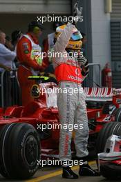 05.07.2008 Silverstone, England,  4th, Lewis Hamilton (GBR), McLaren Mercedes - Formula 1 World Championship, Rd 9, British Grand Prix, Saturday Qualifying