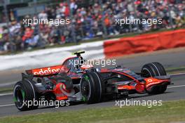 05.07.2008 Silverstone, England,  Heikki Kovalainen (FIN), McLaren Mercedes, MP4-23 - Formula 1 World Championship, Rd 9, British Grand Prix, Saturday Qualifying