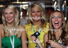 05.07.2008 Silverstone, England,  Girls - Formula 1 World Championship, Rd 9, British Grand Prix, Saturday