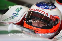05.07.2008 Silverstone, England,  Rubens Barrichello (BRA), Honda Racing F1 Team - Formula 1 World Championship, Rd 9, British Grand Prix, Saturday Practice