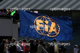 05.07.2008 Silverstone, England,  FIA flag - Formula 1 World Championship, Rd 9, British Grand Prix, Saturday