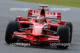 05.07.2008 Silverstone, England,  Kimi Raikkonen (FIN), Räikkönen, Scuderia Ferrari, F2008 - Formula 1 World Championship, Rd 9, British Grand Prix, Saturday Practice