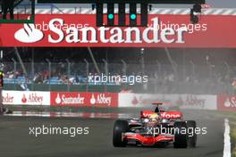 05.07.2008 Silverstone, England,  Lewis Hamilton (GBR), McLaren Mercedes  - Formula 1 World Championship, Rd 9, British Grand Prix, Saturday Practice
