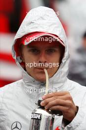 06.07.2008 Silverstone, England,  Heikki Kovalainen (FIN), McLaren Mercedes - Formula 1 World Championship, Rd 9, British Grand Prix, Sunday