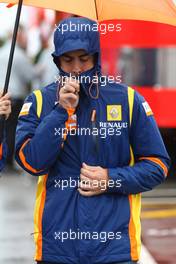 06.07.2008 Silverstone, England,  Fernando Alonso (ESP), Renault F1 Team - Formula 1 World Championship, Rd 9, British Grand Prix, Sunday