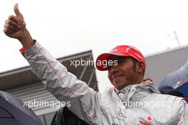 06.07.2008 Silverstone, England,  Lewis Hamilton (GBR), McLaren Mercedes  - Formula 1 World Championship, Rd 9, British Grand Prix, Sunday