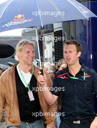 06.07.2008 Silverstone, England,  Lewis Moody (GBR), England Rugby Player - Formula 1 World Championship, Rd 9, British Grand Prix, Sunday