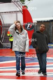 06.07.2008 Silverstone, England,  Nick Hamilton (brother of Lewis Hamilton)- Formula 1 World Championship, Rd 9, British Grand Prix, Sunday