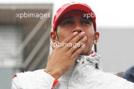 06.07.2008 Silverstone, England,  Lewis Hamilton (GBR), McLaren Mercedes  - Formula 1 World Championship, Rd 9, British Grand Prix, Sunday