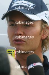 03.07.2008 Silverstone, England,  Nico Rosberg (GER), WilliamsF1 Team - Formula 1 World Championship, Rd 9, British Grand Prix, Thursday