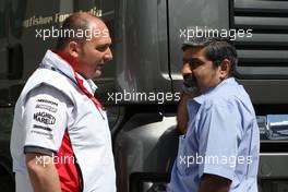 03.07.2008 Silverstone, England,  Colin Kolles (GER), Force India F1 Team, Team Principal - Formula 1 World Championship, Rd 9, British Grand Prix, Thursday
